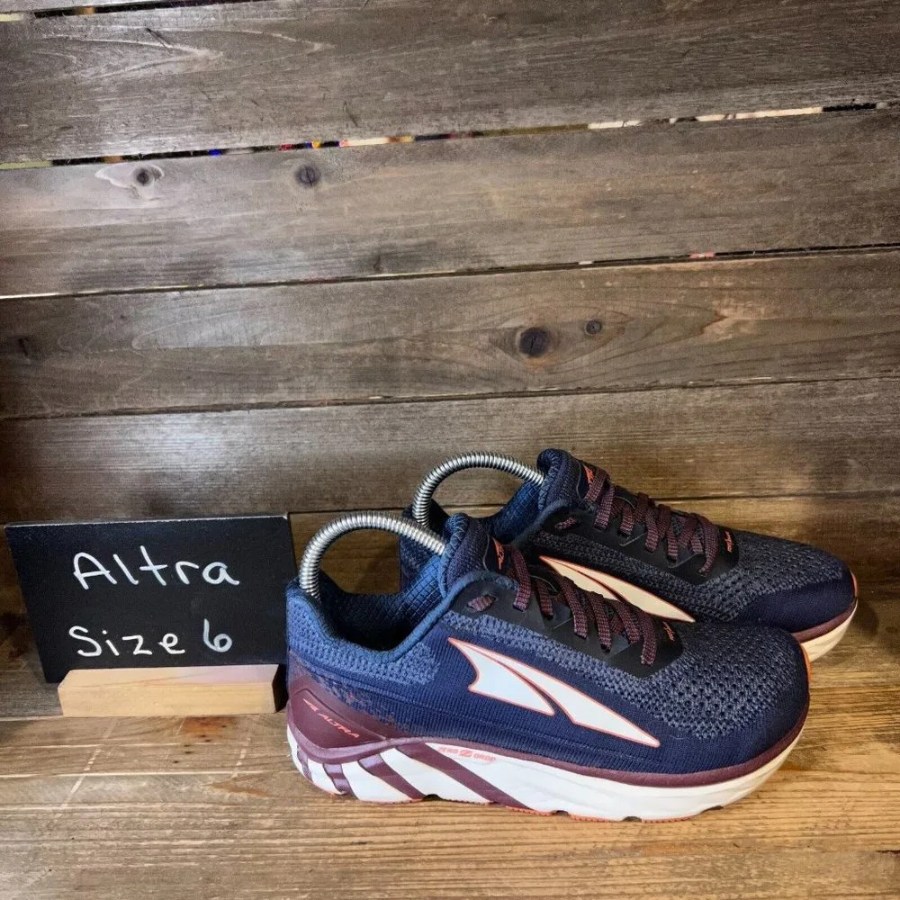 Womens Altra Torin 4 Blue Running Athletic Comfort Shoes Sneakers Size 6 M GUC - Picture 1 of 6